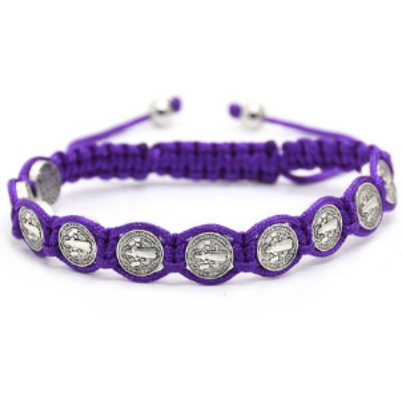 St Benedict Bracelet,Religion Bracelet,Spiritual Bracelet,Prayer Bracelet,St Ben - Picture 1 of 1